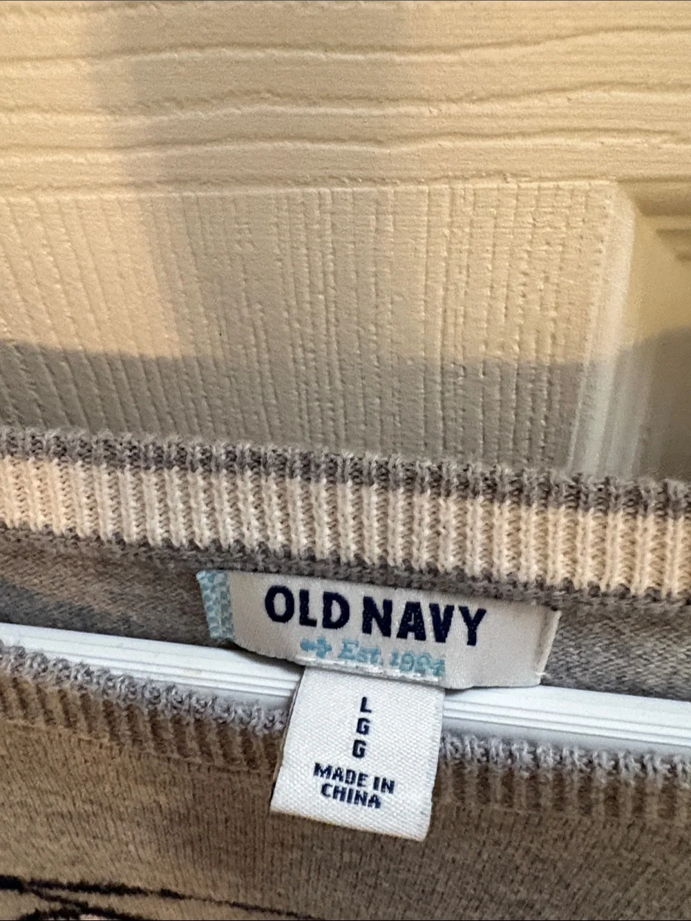 NWOT Old Navy Gray Sweater with Yellow Bow Owl Graphic